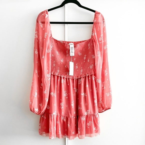 Aritzia Dresses & Skirts - Wilfred NWT Tempest Dress (Woodblock Stamp Red)